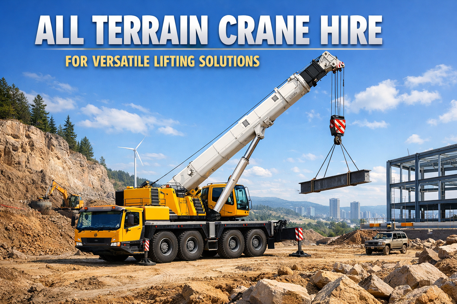 All Terrain Crane Hire for Versatile Lifting Solutions
