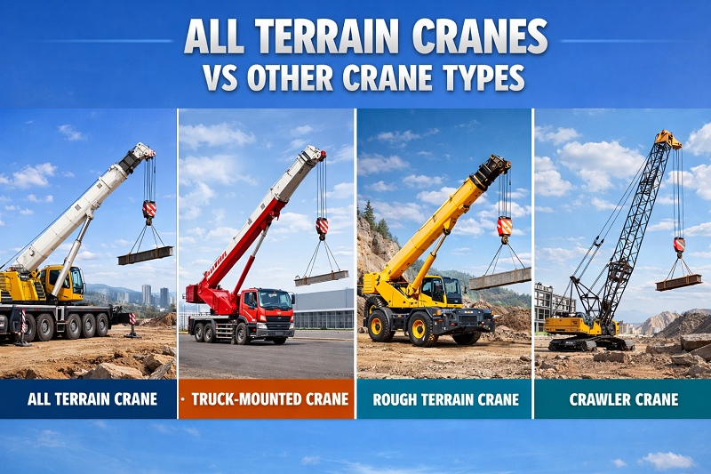 All Terrain Cranes vs Other Crane Types
