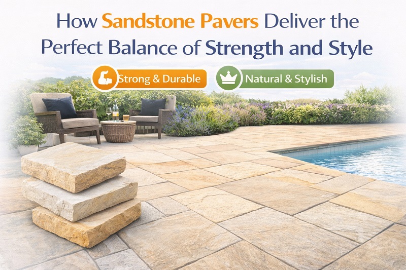 Sandstone Pavers Deliver the Perfect Balance