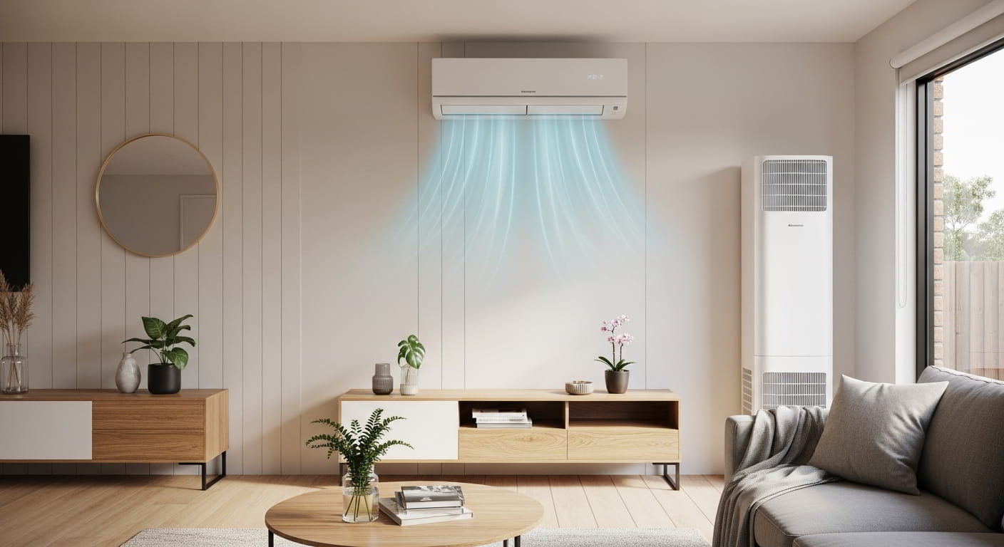 Commercial heating and cooling system designed to reduce energy bills